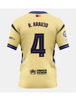 Billige Barcelona Ronald Araujo #4 Bortedrakt 2025-26 Kortermet